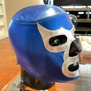 profesional Blue demon mask; mascara corte profesional de blue demon